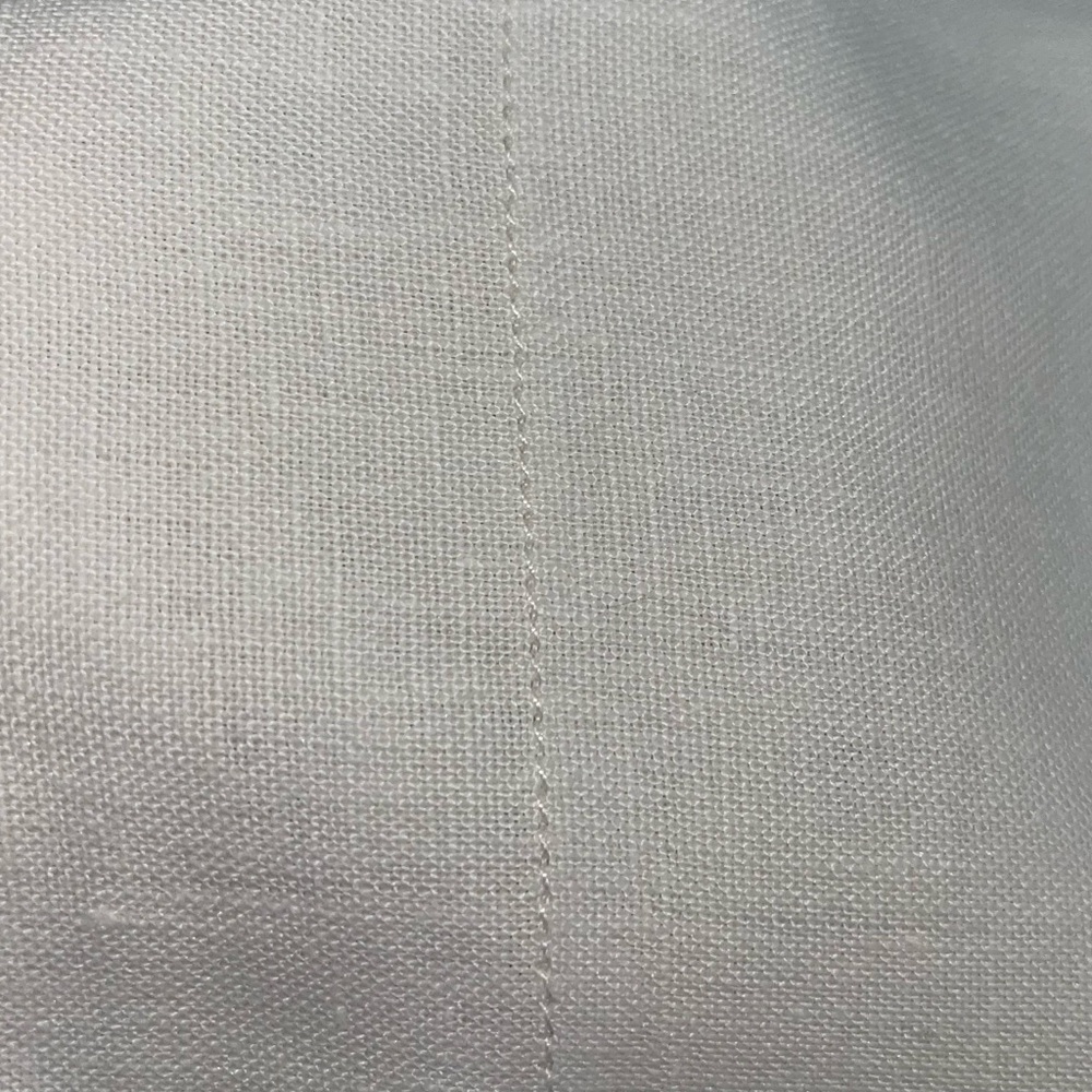 Williams Sonoma 100% Linen Ivory Euro Pillow Sham.
